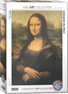 PUZZLE Mona Lisa,Vinci Puzzle, 6000-1203, Multicolore, Ta