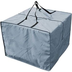 Sac de rangement pour coussins de jardin YSTP - Noir - 173x76x51 cm