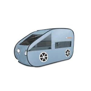 TENTE TUNNEL D'ACTIVITÉ Deryan Luxe Pop up Car Play Tent Ball Tray - Avec 60 balles colorées - Bleu ciel