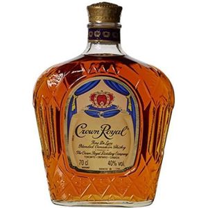 WHISKY BOURBON SCOTCH Crown Royal Blended bouteille de whisky canadien, 