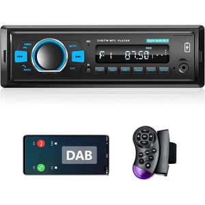 AUTORADIO Dab Autoradio Bluetooth 5.0 Mains Libres, FM-AM Po