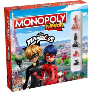 JEU SOCIÉTÉ - PLATEAU Monopoly Junior Miraculous[h7394]