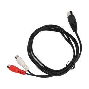 Cable din rca femelle - Cdiscount