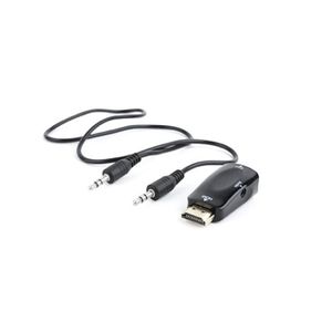 ADAPTATEUR HDMI TO VGA + AUDIO - informatics - Vente de matériel