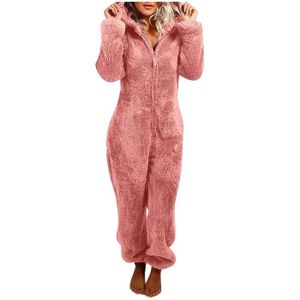 UNibelle Femme Grenouillère Manches Longues Combinaison Pyjamas Onesies avec Chaussette