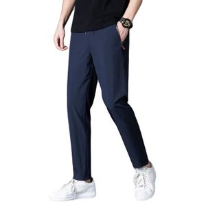 COLLANT DE RUNNING Pantalon de Running Homme - Léger, Séchage Rapide, Taille Élastiquee - Bleu