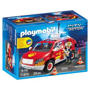 9468 - Playmobil City Action - Pompiers avec matériel d'incendie