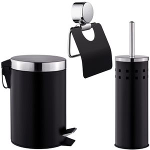 Porte-balais brosse WC complet noir ARGOS - ACCESSOIRES/collection
