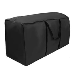 Housse Matelas Jardin Perel Sac De Rangement Pour Coussin D'extérieur XL, Housse Coussin De Jardin, Rangement Coussin Salon De Jardin, Sac Hivernage, Rangement étanche, Imperméable, Gris, 200 Cm X 75 Cm X