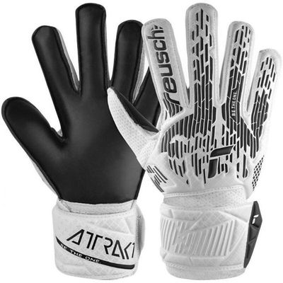 Reusch Attrakt Solid - Gants De Gardien De But Adulte, Latex Synthétique Ultra-Durable Pour Terrains Artificiels Et Durs