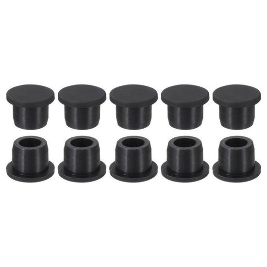 80 Bouchon De Trou En Silicone De 8 Tailles, 4-9.5mm Bouchon De Bouteille En