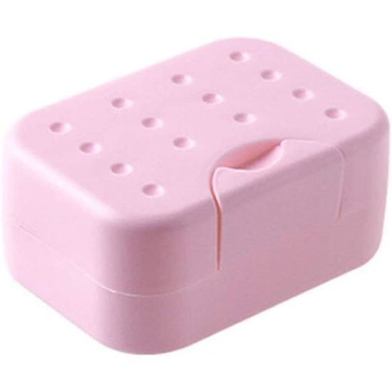 PORTE SAVON de Voyage, Imperméable Porte-Savon en Plastique, boîte à