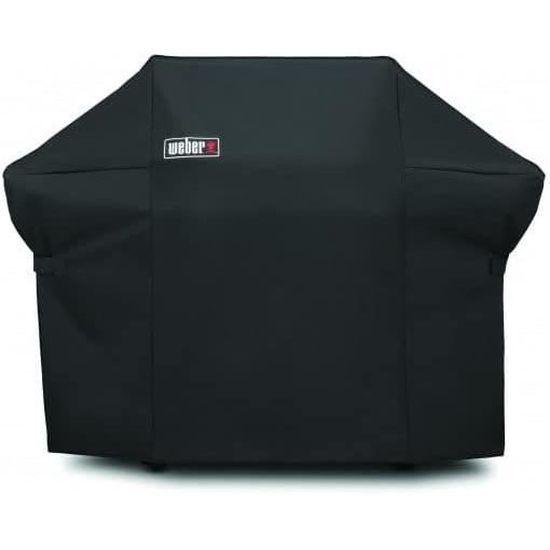 Weber Abdeckhaube Für Summit 400 – Schwarzes Vinyl, Schützt Grill Vor Wetter & Schmutz