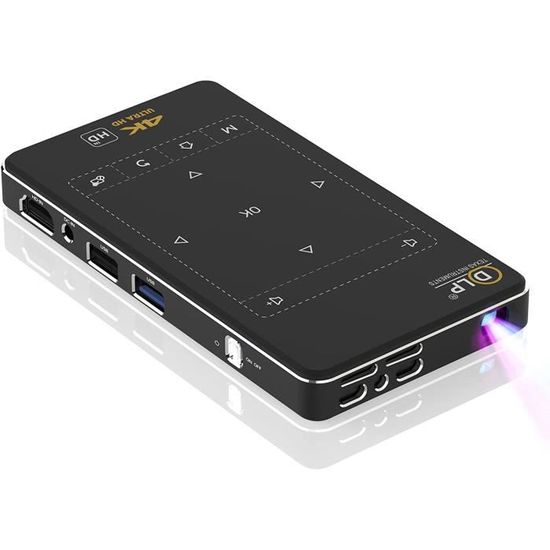 Mini vidéoprojecteur portable android 4k pico projecteur