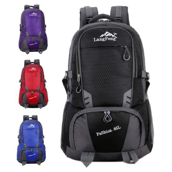Sac à dos de voyage grand volume et multifonction