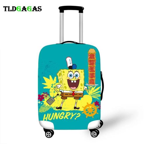 Housse De Valise Élastique Muiuou - Protection Bagage Anti-Rayures XL 30-32 Pouces - Imprimée Lavable