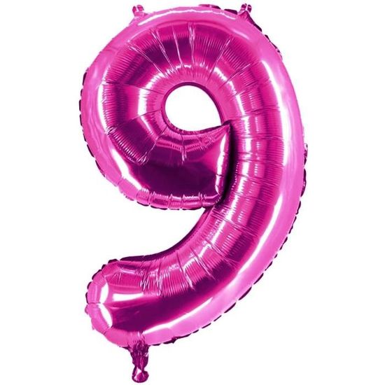 Ballon Chiffre 10 Bleu Foncé - Décoration D'Anniversaire - Maison