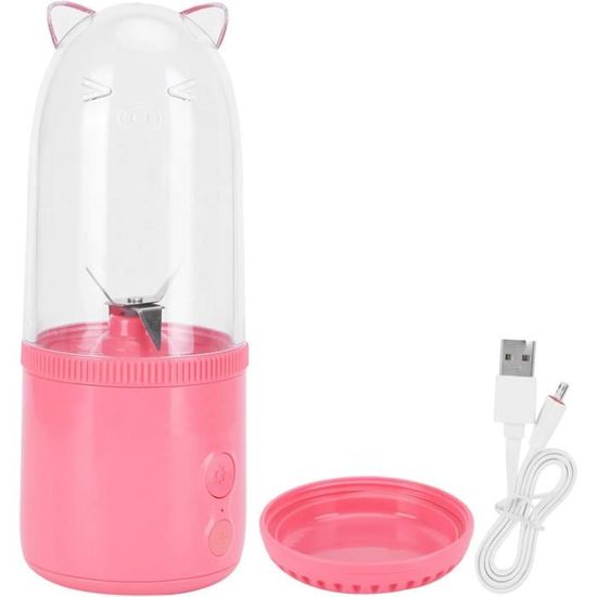 Tasse de presse-agrumes électrique Mélangeur portable 300 ml 6 lames 22000 tr/min 1200 mAh de