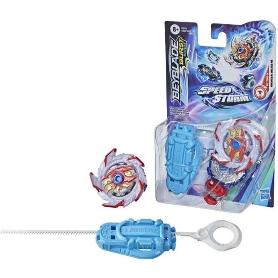 Beyblade Burst Speed Storm C/ Lançador Kolossal Helos H6 Com O Melhor