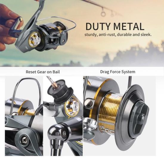 Moulinet De Pêche SAMOLLA Métal - Bateau/mer 13-23 Kg (type Distant Wheel)