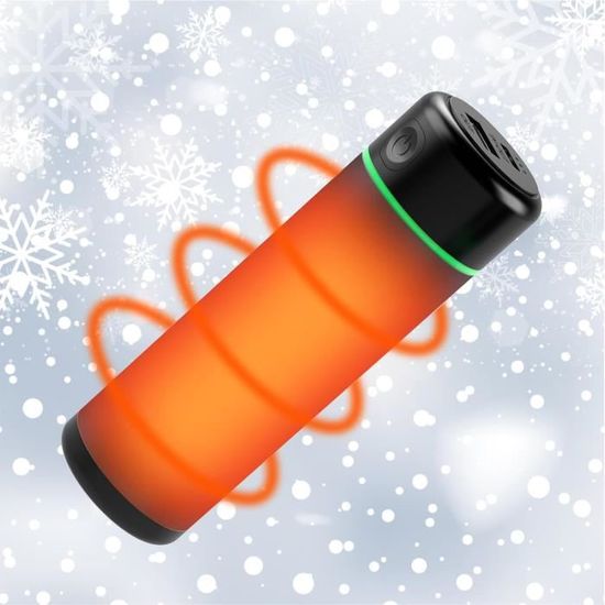 Chauffe-Mains Électrique Rechargeable 6000 MAh - 2-en-1 Magnétique, 4 Niveaux Chaleur, Jusqu'à 18h Autonomie