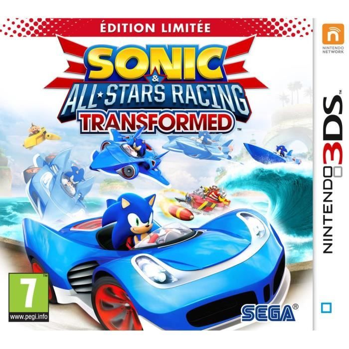 Sonic & Sega All Star Racing Transformed Edition Spéciale Wii U - vue 7