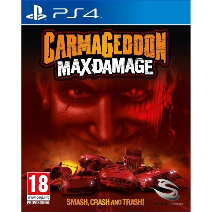 Carmageddon Max Damage Jeu PS4