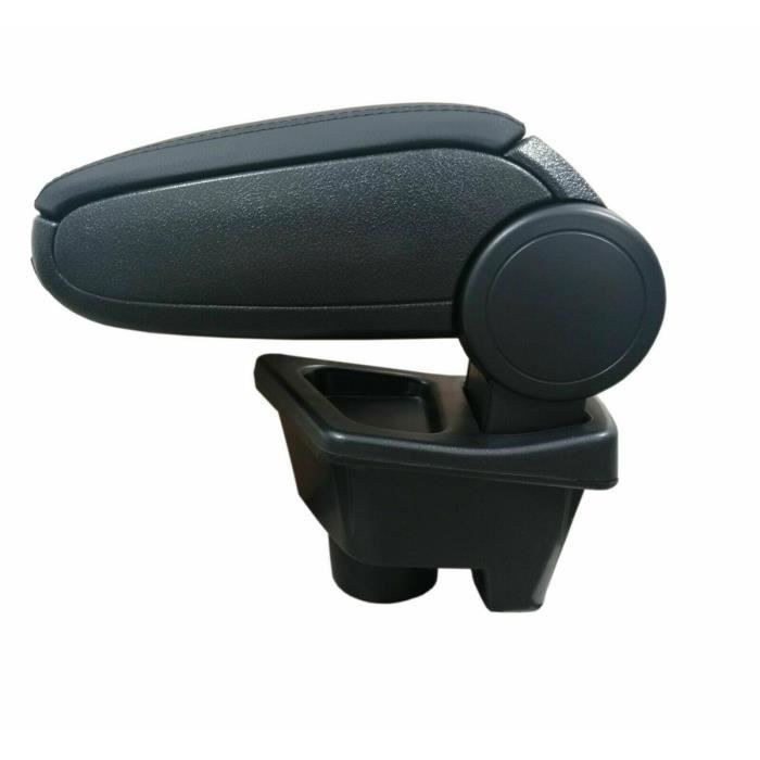 Accoudoir de Rangement pour Renault Megane 4 IV a Partir 2016 Simili Cuir Noir