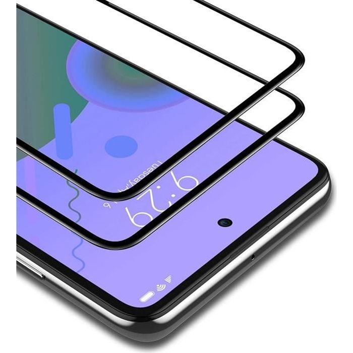 2 Pièces Protection d'écran Film Samsung Galaxy S21 (5G), Protegé écran en Verre Trempé Dureté 9H Anti-empreinte Digitale