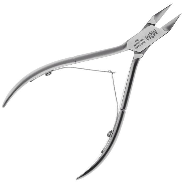 May - Pince coupe ongle - Pince à ongles incarnés - Longueur totale: 13 cm - Acier inoxidable