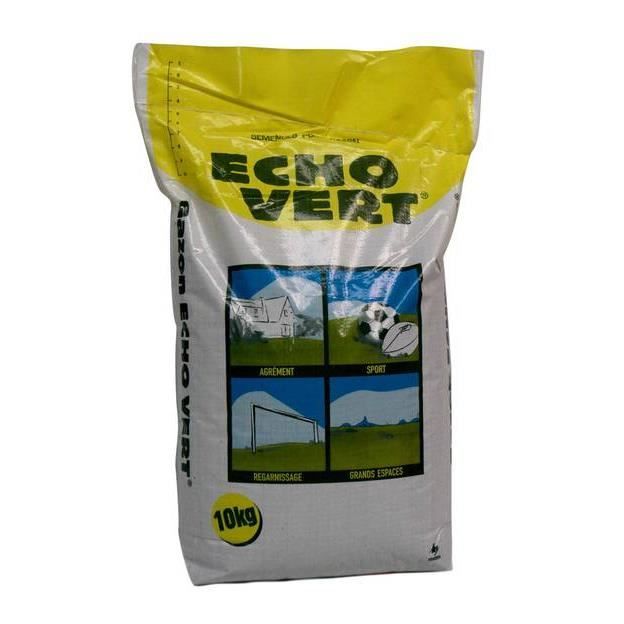 Gazon sac de 10kg ECHO VERT Atlantique gamme PREMIUM pour les paysagistes