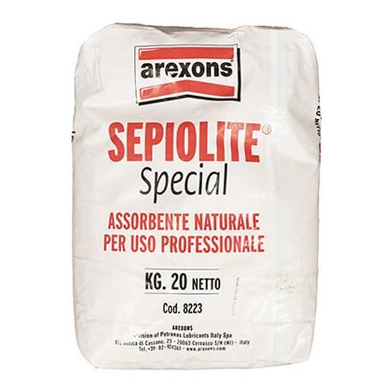 GRANULES ABSORBANTES AREXON POUR HUILE, PRODUIT CHIMIQUE, EAU 20Kg