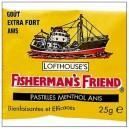 Fishermans' Friend Menthe Anis 25 g X 24 (Jaune)