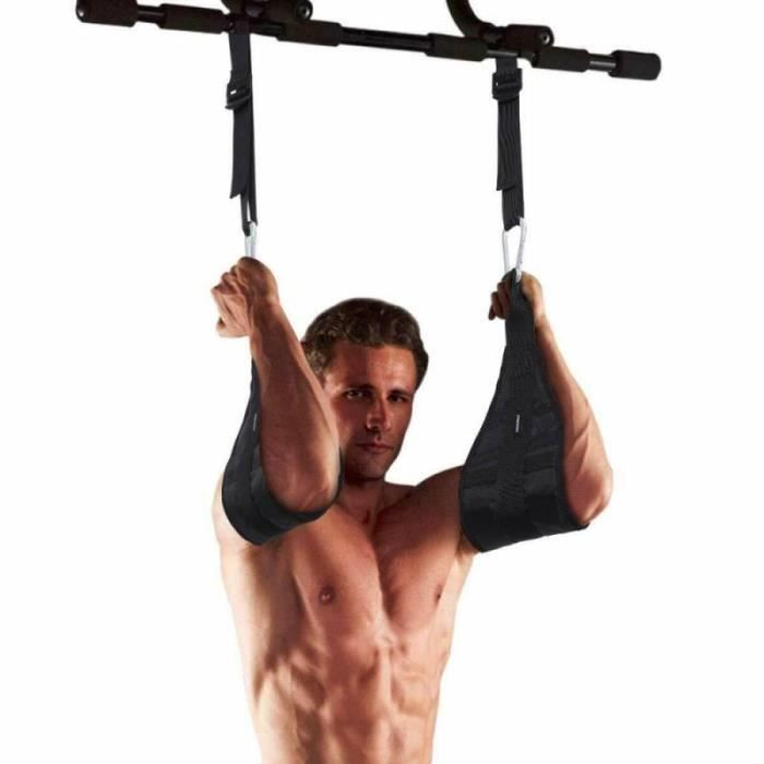 Sangles de Fitness Anti chute pour AB, équipement de gymnastique à la maison, serrage des jambes et du menton~ JS2337
