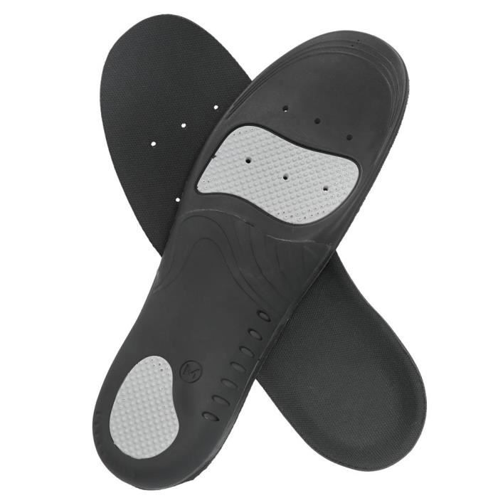 Dioche Semelle orthopédique pied plat 1 Paire Semelle Orthopédique de Pied Plat Support de Correction de Jambes X/O Inserts de