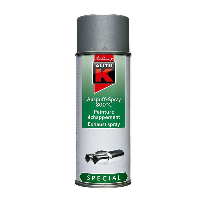 Spécial échappement argent 800°C Auto-K 400ml