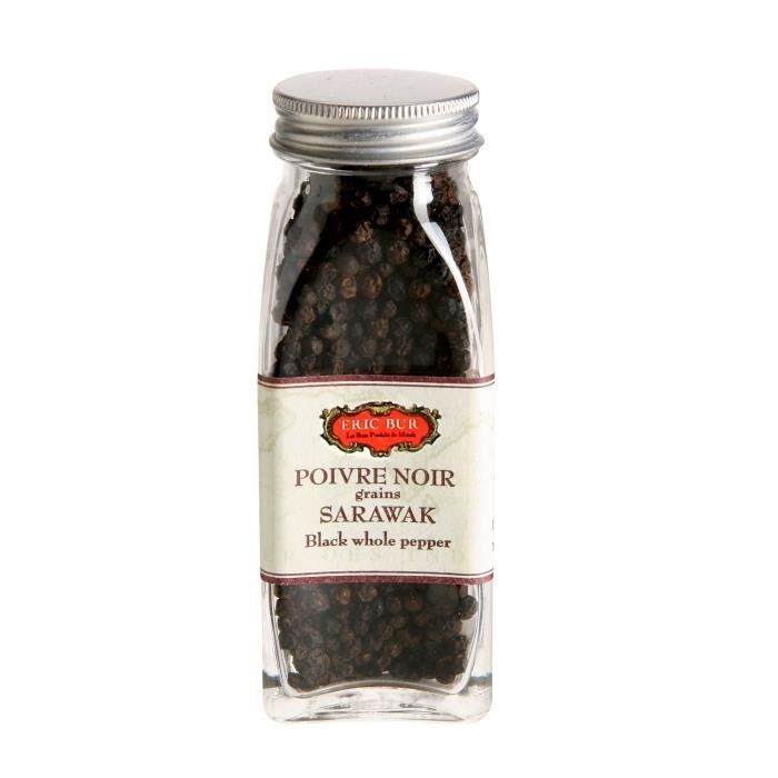 ERIC BUR Poivre Noir en grains de Sarawak - 48 g