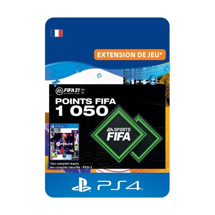 DLC 1050 Points FIFA pour FIFA 21 Ultimate Team? - Code de T?l?chargement PS4