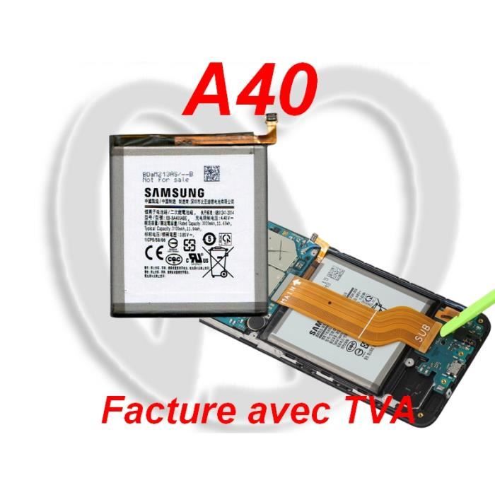 Batterie Interne EB-BA405ABE pour Samsung Galaxy A40 A405 Neuve 3100mAh - TactilEst