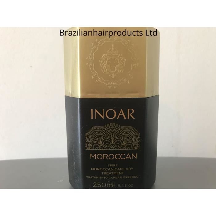 Traitement de kératine brésilien Inoar Blow Dry pour le lissage 250ML Keratine Juste