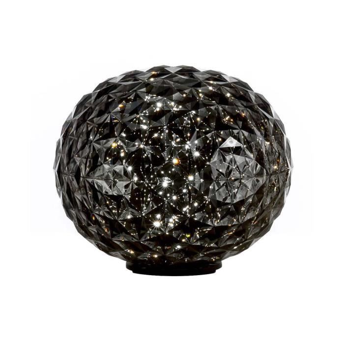 PLANET-Lampe à poser LED H27cm anthracite translucide Kartell - designé par Tokujin Yoshioka