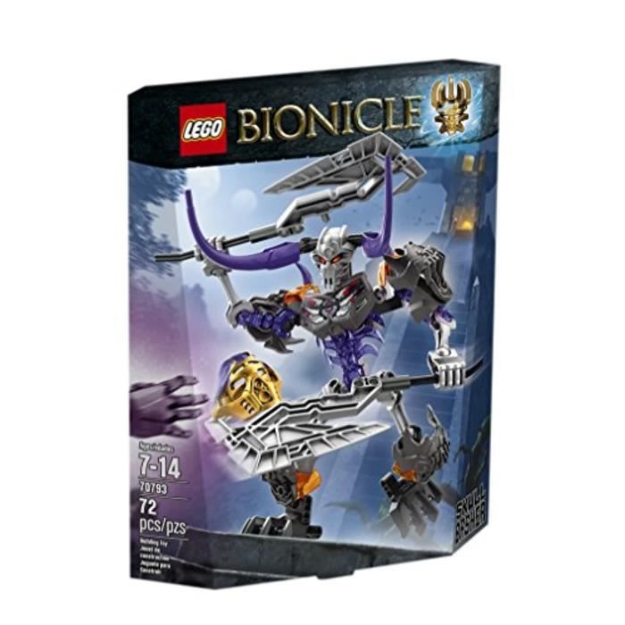 Jeu D'Assemblage LEGO CUKXH Bionicle 7793 Kit de construction Skull Basher
