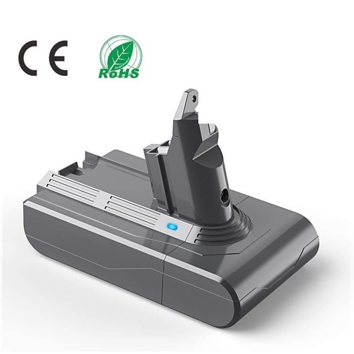 LENKENG Batterie Aspirateur Dyson V6 21.6V 3500mAh Compatible DC58 DC59 DC61 DC62 DC72