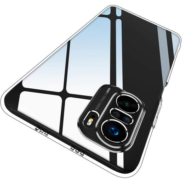 Coque Silicone TPU Transparente Pour Poco F3 Little Boutik Couleur :