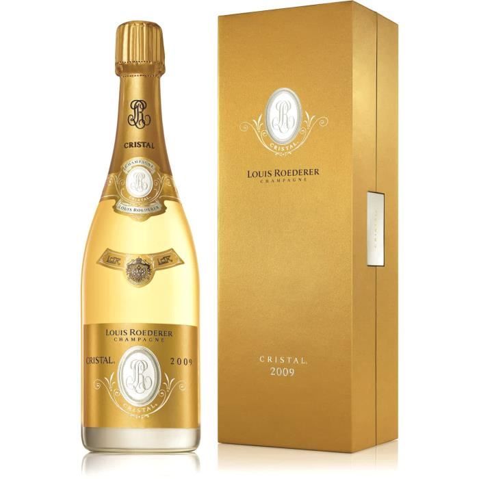 Lot de 3 - Cristal de Roederer 2012 - 75 cl