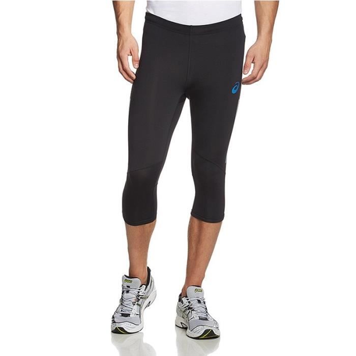 Pantacourt Legging Noir Adrenaline Kneetight Running Homme Asics