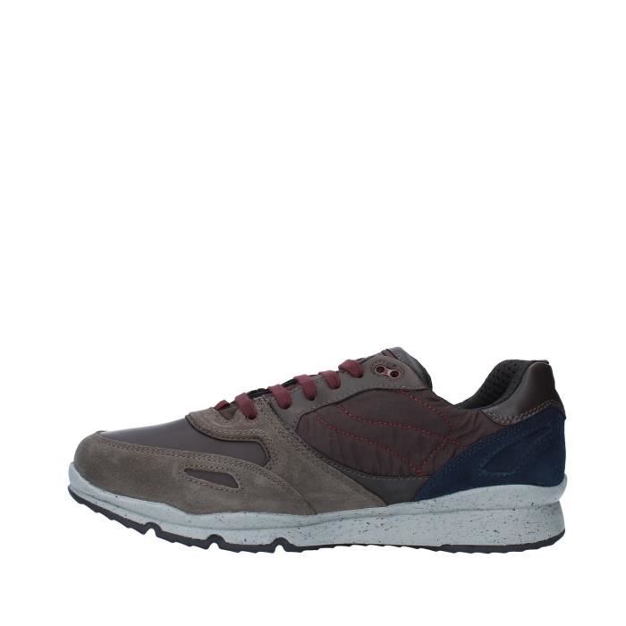 Geox U44S7A022FU chaussures de tennis faible homme MARRON