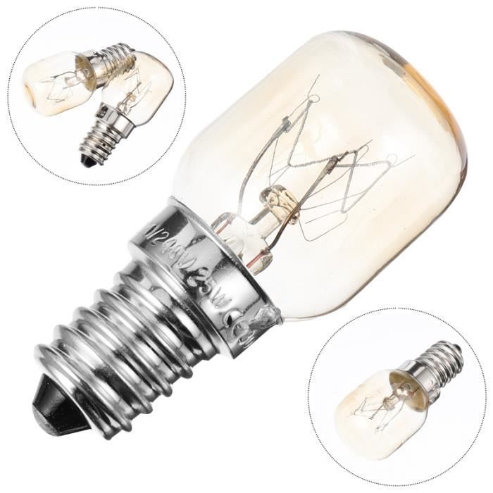 Ampoule résistante à la chaleur de lumière de four de 4 PCS E14 25W pour lampe de sel de à micro-ondes