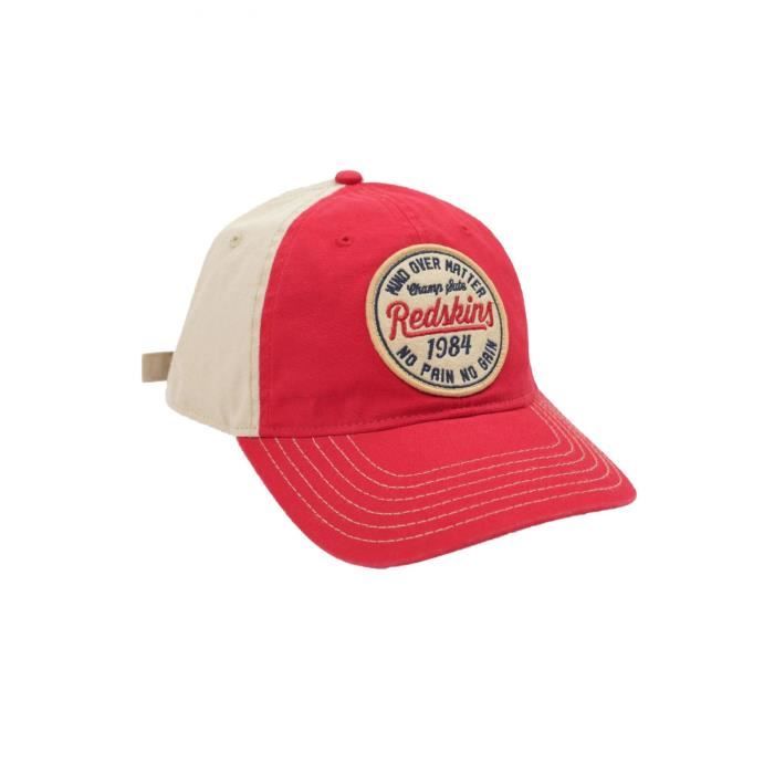 Casquette Bicolore Logo Ginger - Redskins ,U Rouge/beige