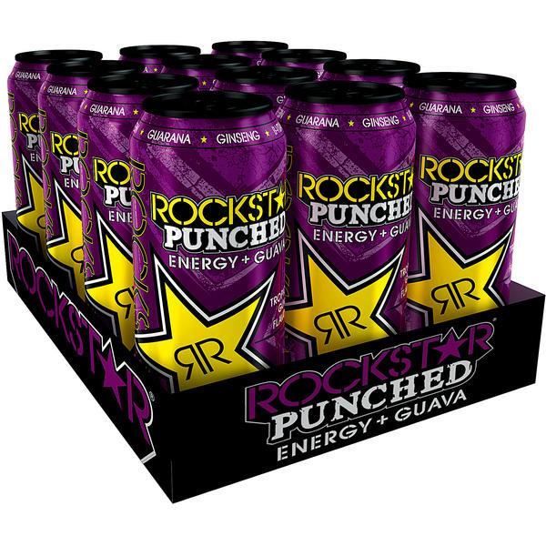 Rockstar Energy Drink Punched Guava 12 x 0,5l